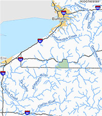 Allegany State Park map