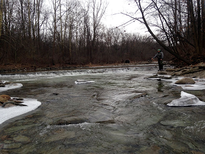 Lake Erie watershed angler